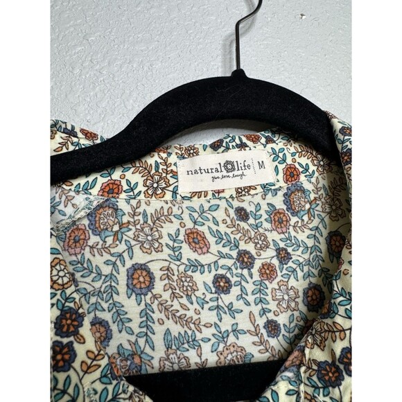 Natural life Medium Rebecca Midi Dress Floral Pockets Boho - Picture 5 of 7